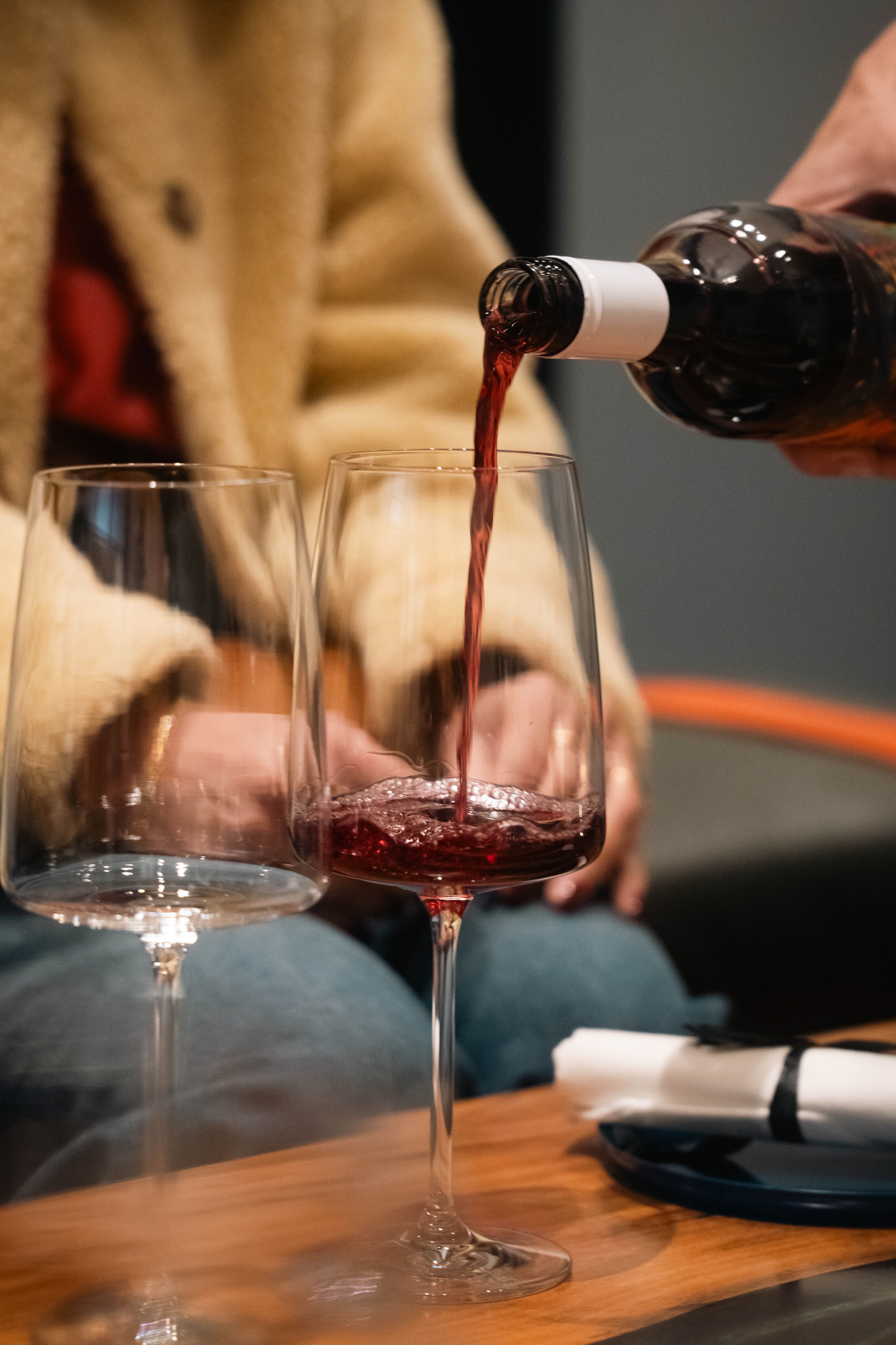 WINE WITH OUR COMPLIMENTS